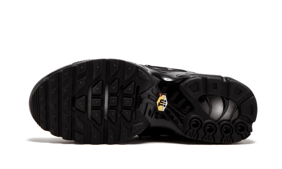 Air Max Plus "Triple Black" responsive midsole shoes Men's running