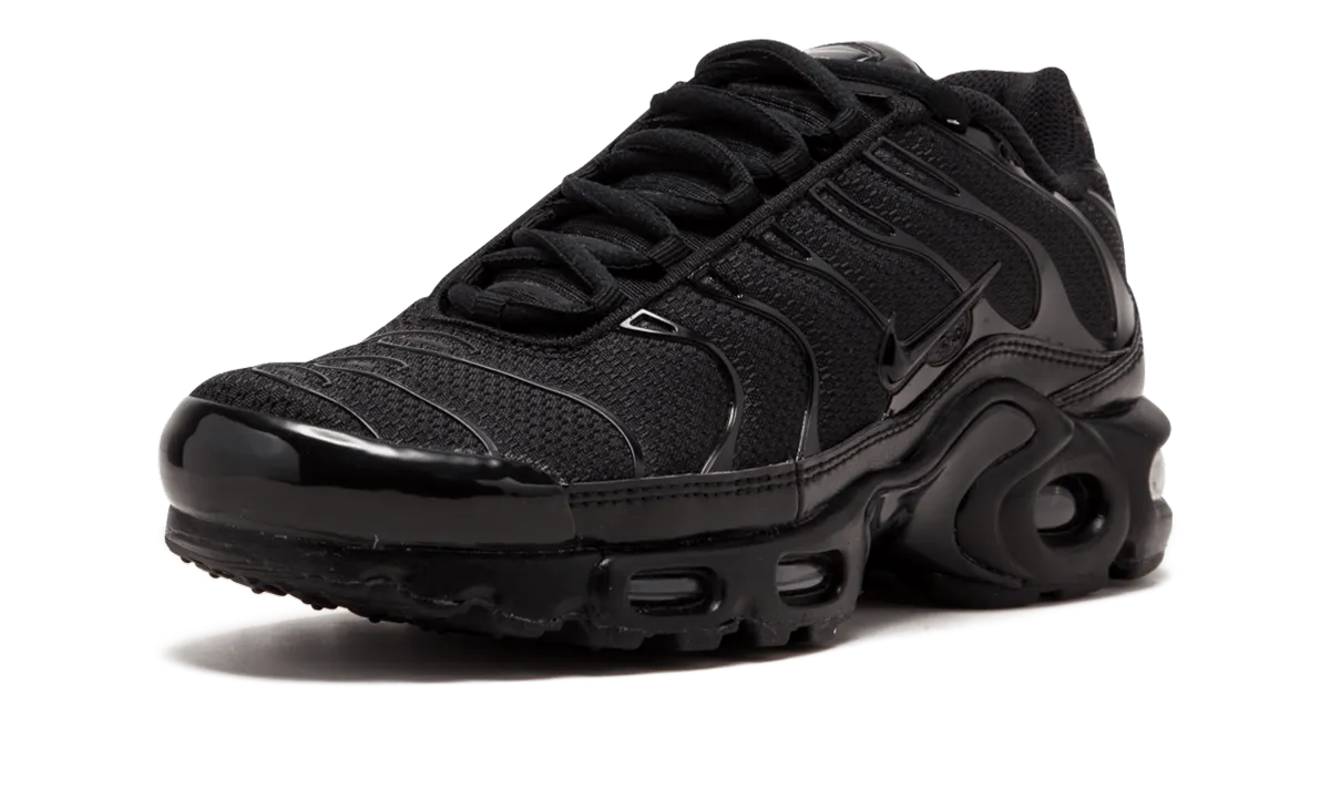 Air Max Plus "Triple Black" health-conscious time - efficient exercise