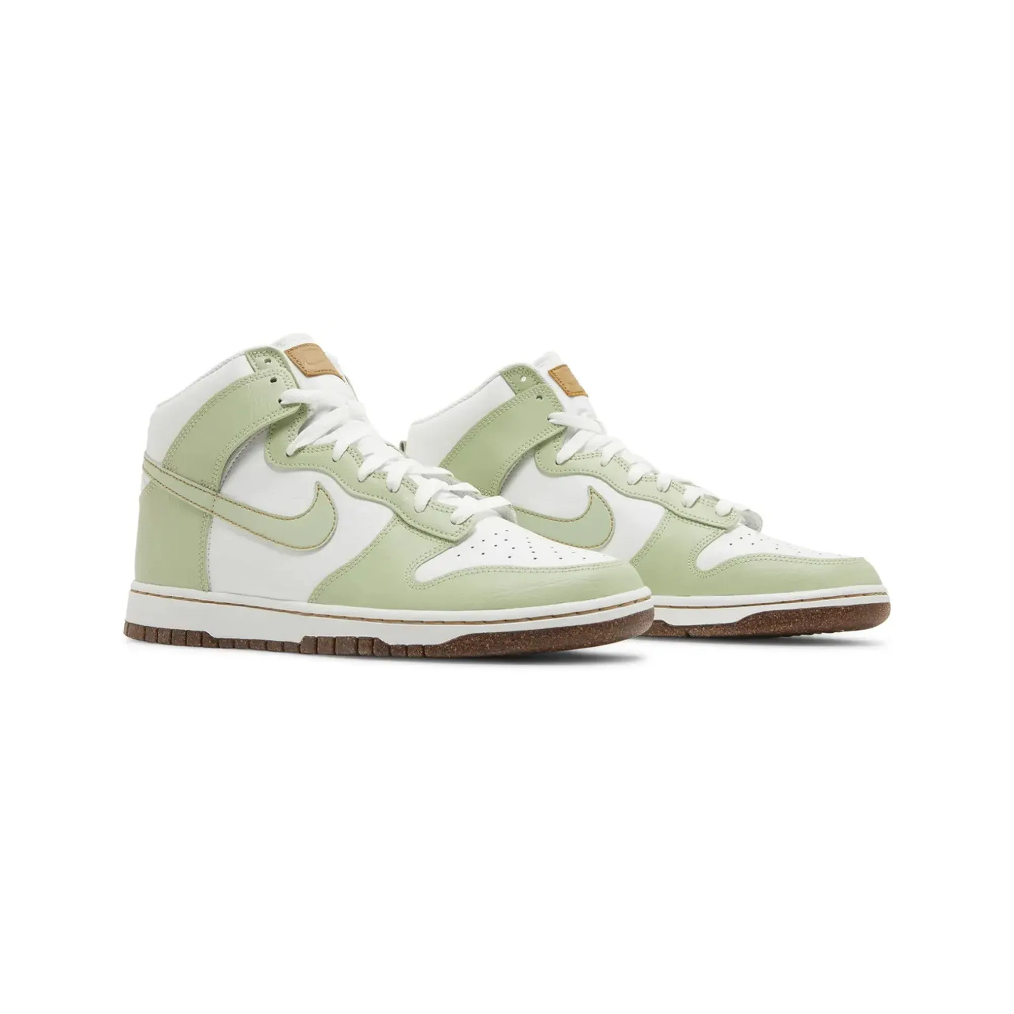 Nike Dunk High SE Inspected By Swoosh 'Honeydew' (2022) Flex groove Layered silhouette