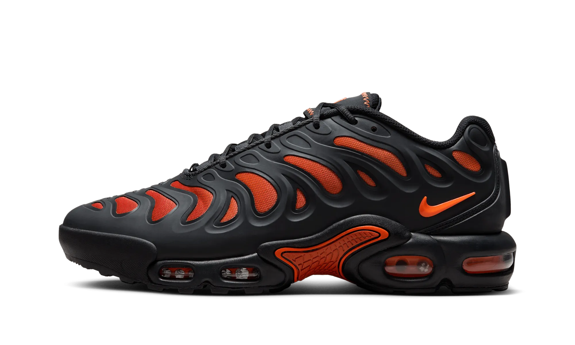 dark colors Breathable Padding Air Max Plus Drift "Black Dragon Red"