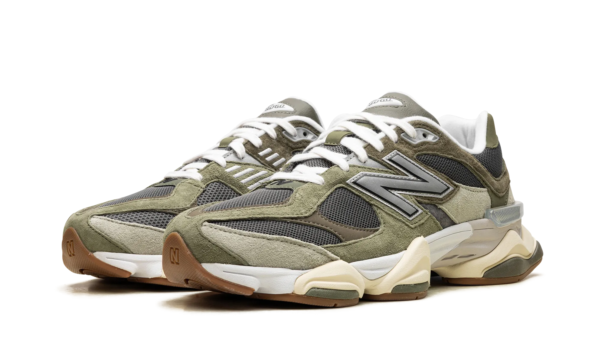 Exceptional durability Stable Heel 9060 "Green Grey"