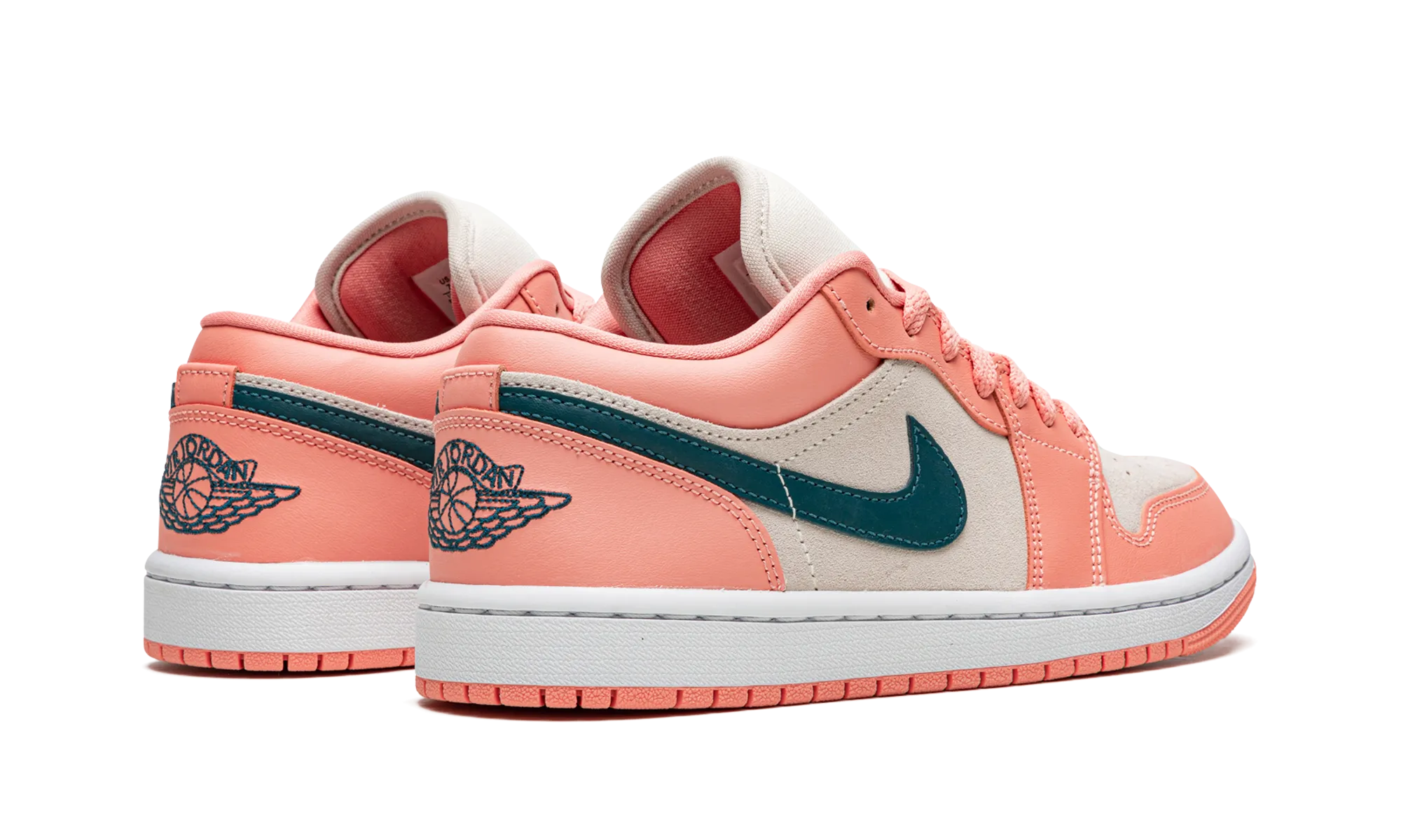 Balanced Stack Height AIR JORDAN 1 LO WMNS "Light Madder Root"