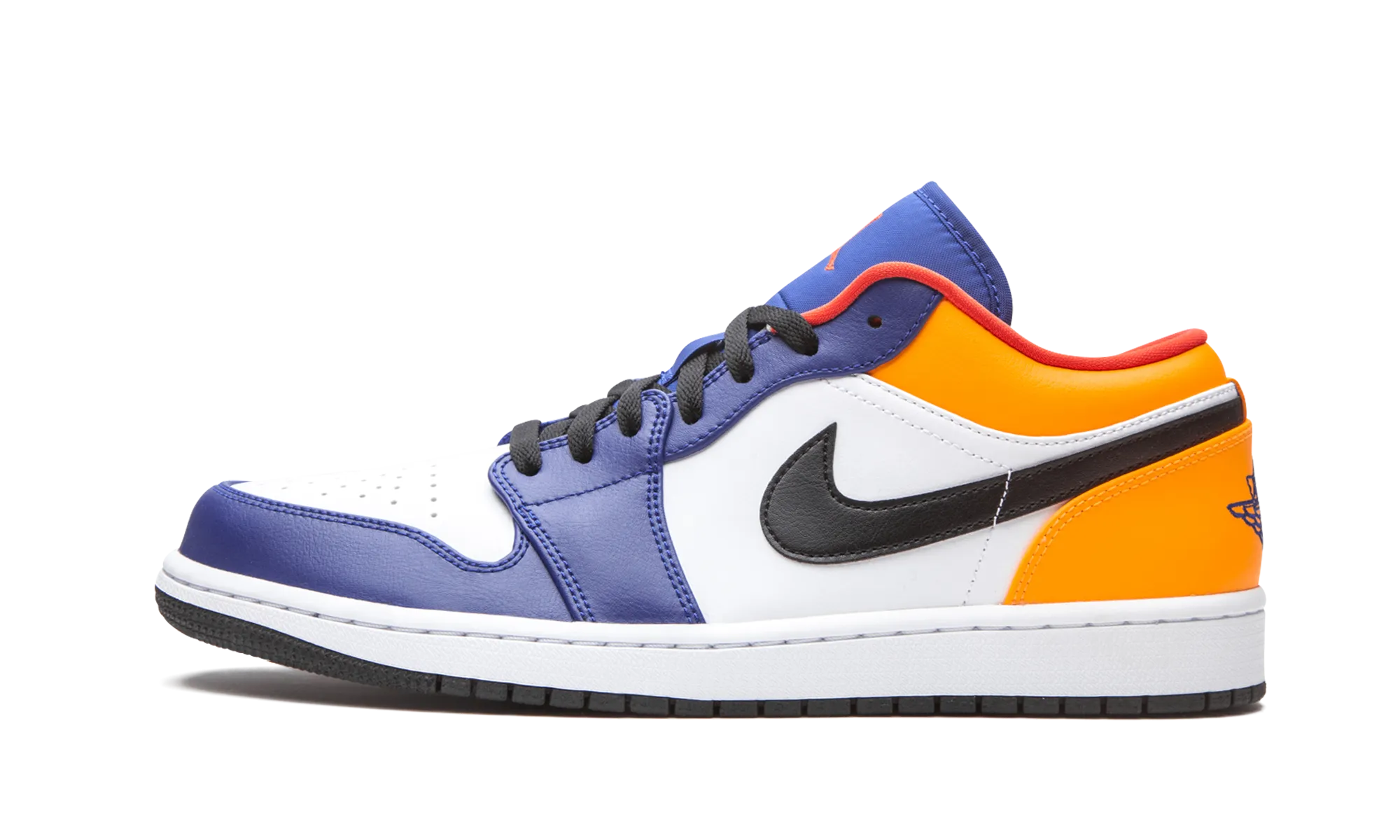 Fresh Fit Sock Like Collar Fit Air Jordan 1 Low "Deep Royal / Yellow"