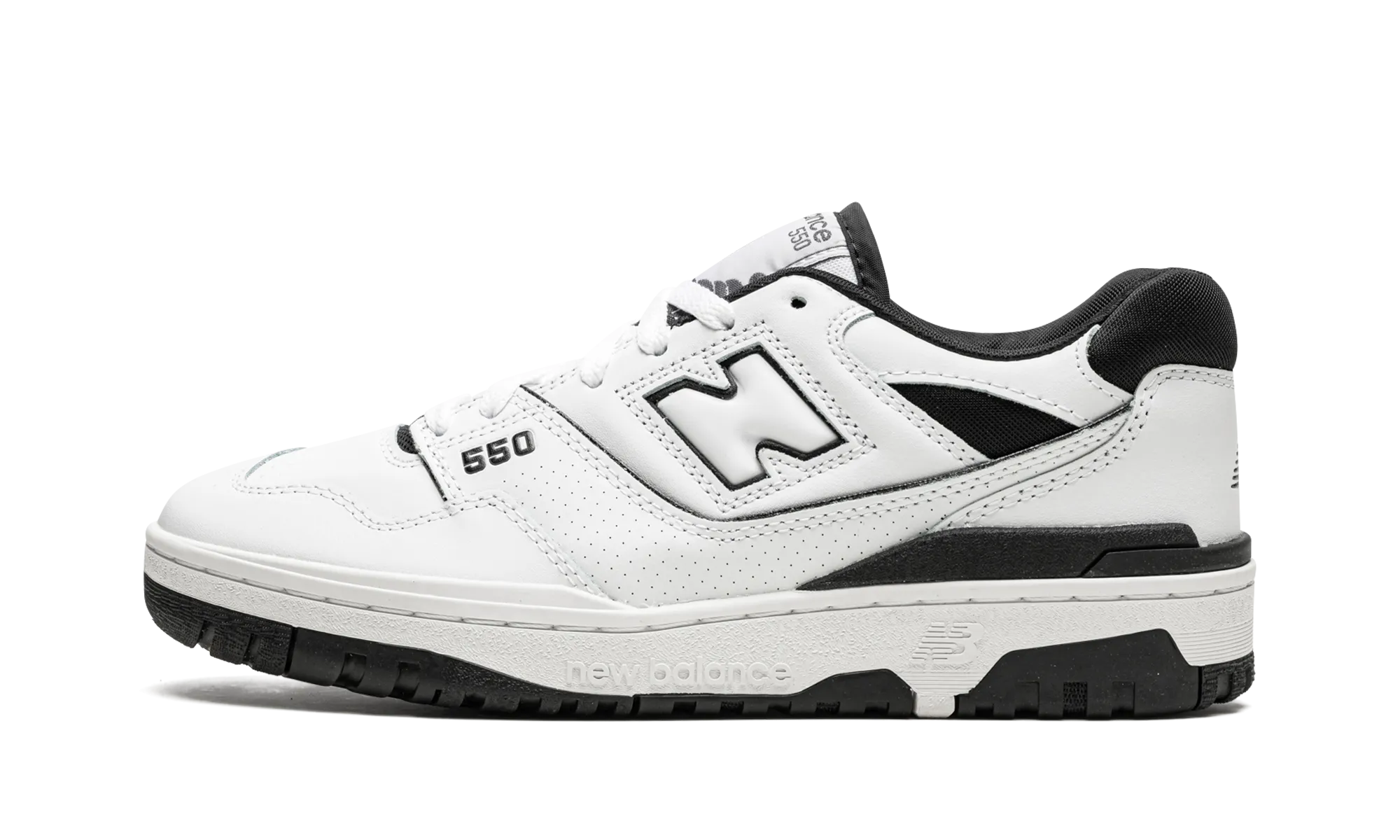 550 "White / Black" race day shoes