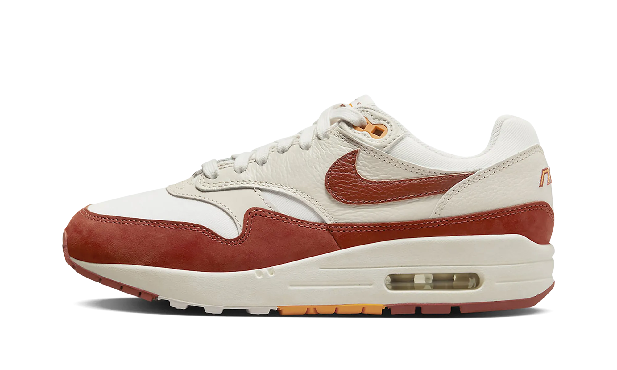 AIR MAX 1 LX WMNS "Rugged Orange" fire - department - training running shoes