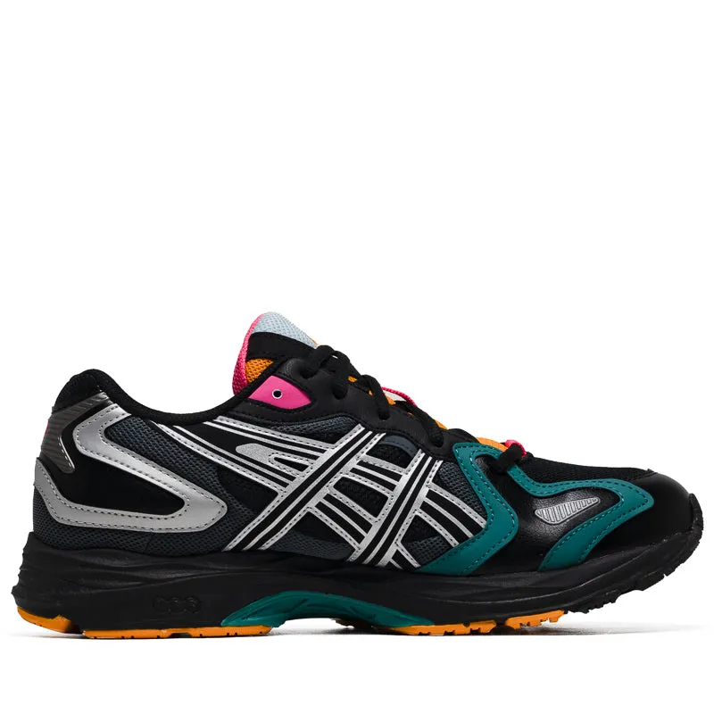 Lightweight Knit Fabric Breathable Perforated Panels Asics Gel-K1011 - Black/Pure Silver