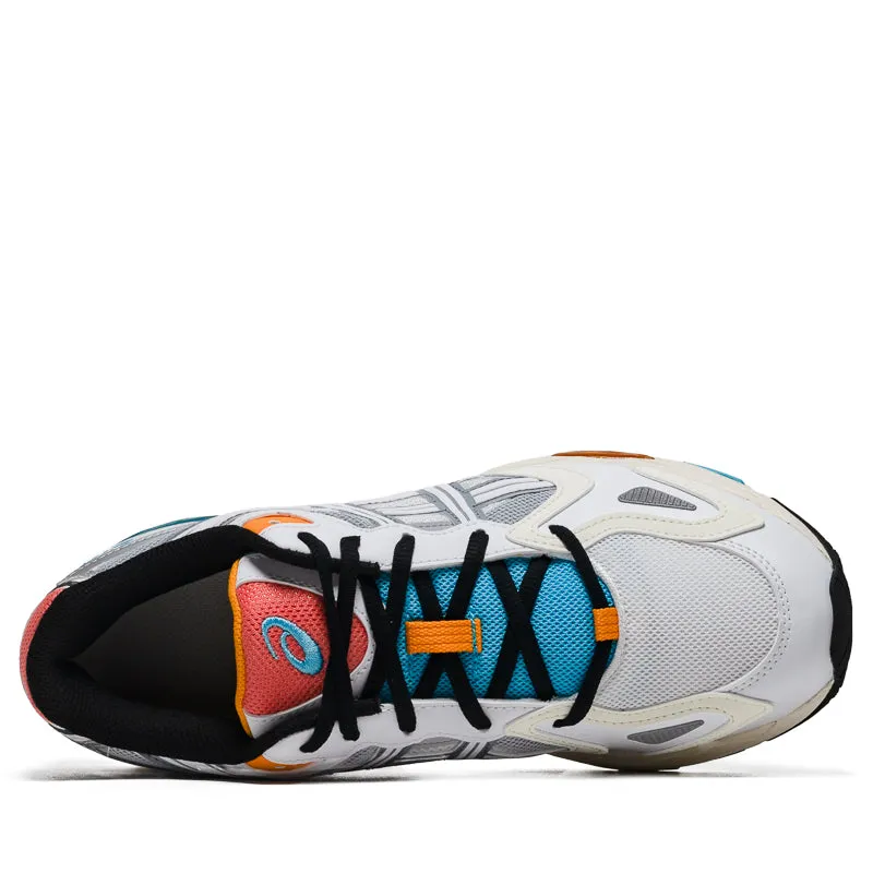 Asics Gel-K1011 - White/Pure Silver Wide base stability Travel Wear