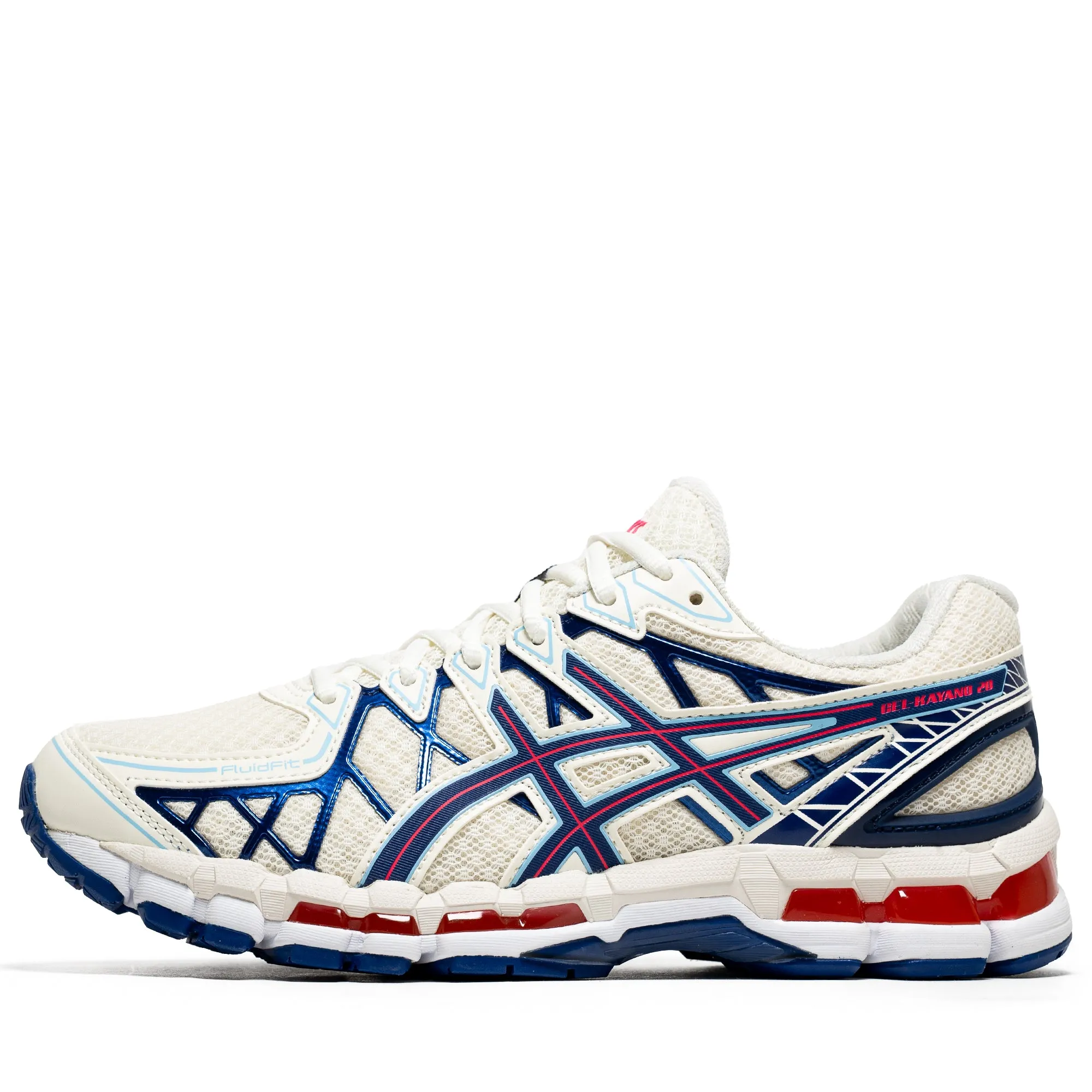 Asics Gel-Kayano 20 - Cream/Deep Marine ShockDispersion Modern Touch