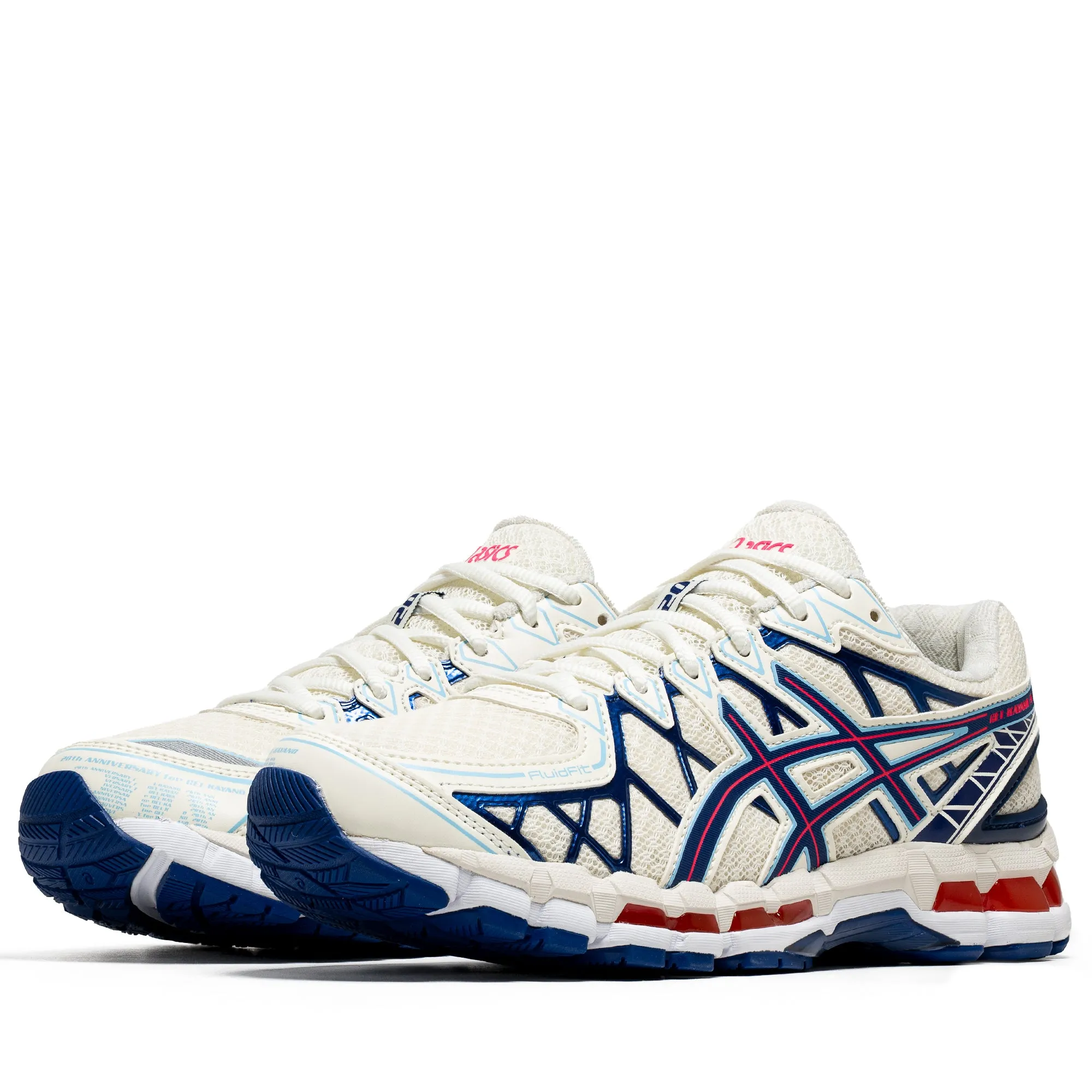 Cushioned lining Asics Gel-Kayano 20 - Cream/Deep Marine