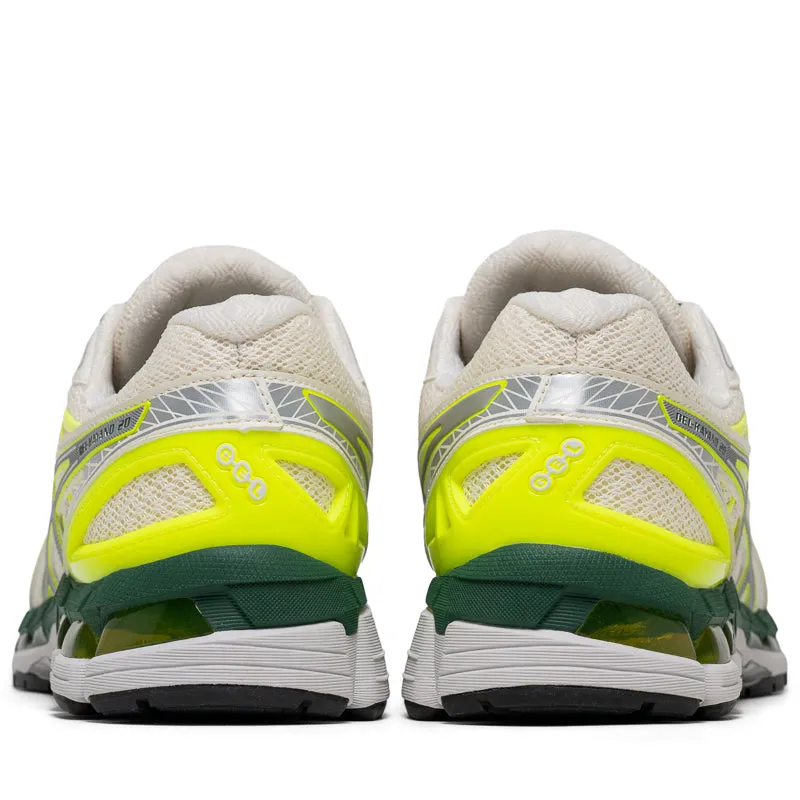 Anti Odor Fabric Support Zone Asics Gel-Kayano 20 - Cream/Pure Silver