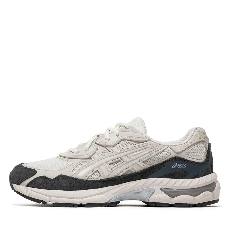 Asics Gel-NYC (GS) - Cream/Smoke Grey Airflow Channel Design