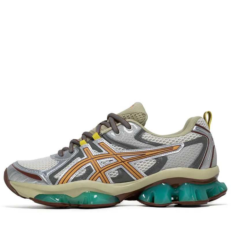 Asics Gel-Quantum Kinetic - White/Khaki Compression Resistant Midsole