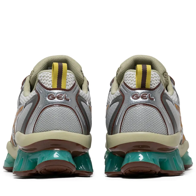 Breathable flair Asics Gel-Quantum Kinetic - White/Khaki