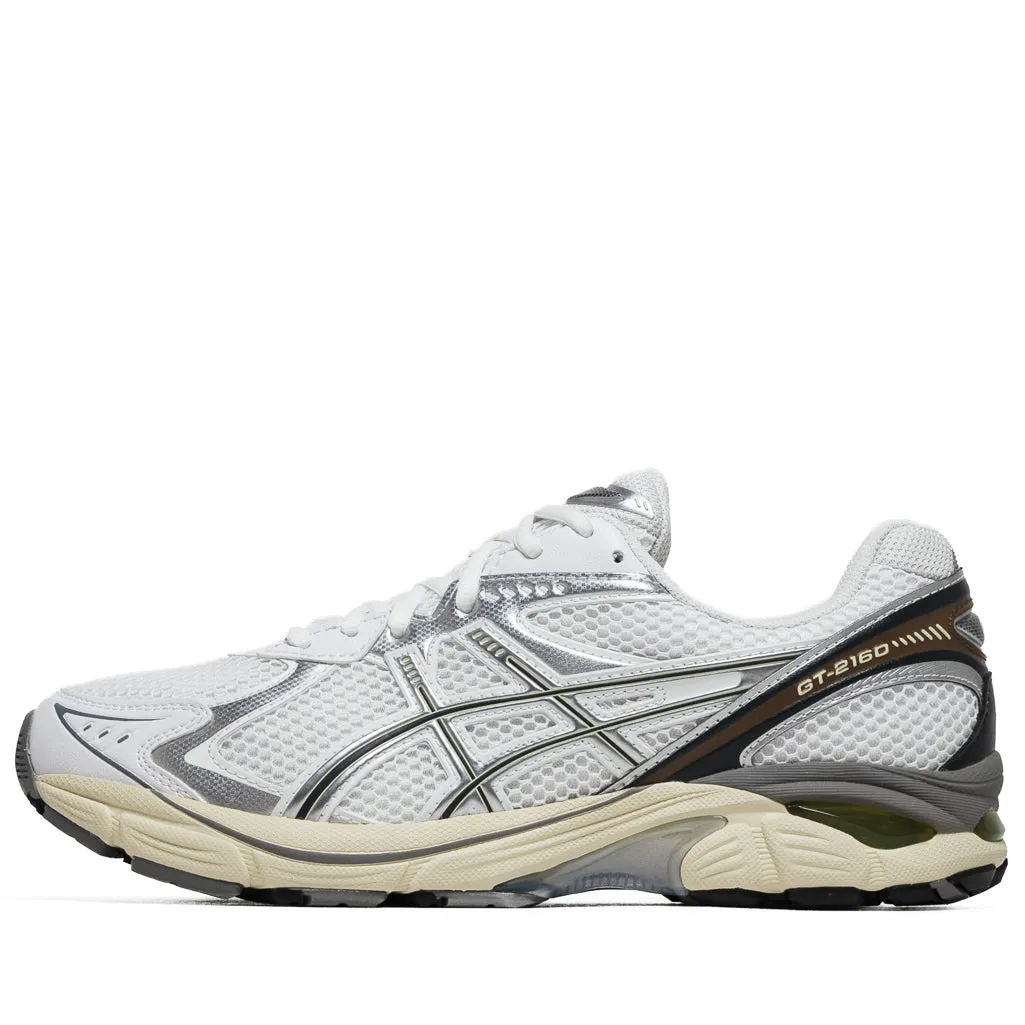 Multi Density Midsole Walking   Friendly Asics GT-2160 - White/Soft Yellow