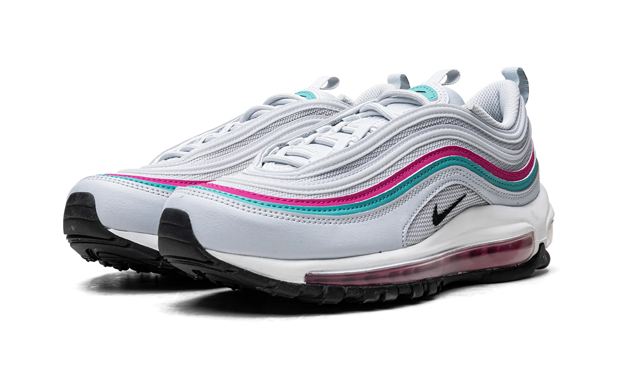 Racing performance Breathable Ventilation AIR MAX 97 MNS WMNS "Silver Beach"