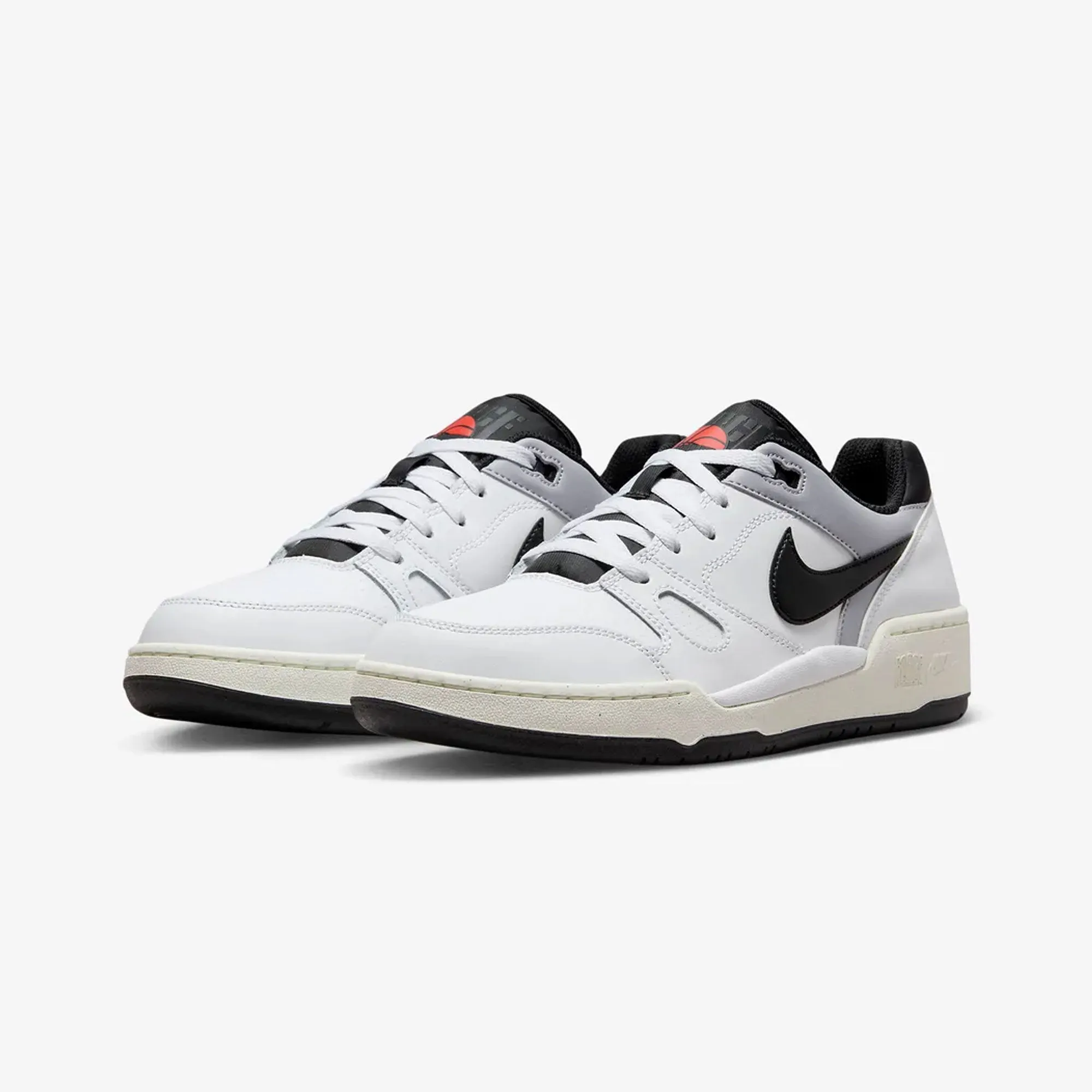 NIKE | FULL FORCE LOW { WHITE/BLACK-PEWTER-SAIL Gel Infused Cushioning