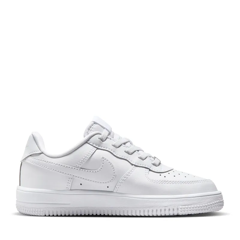 Light cushion Adjustable Lace Lock Nike Force 1 Low EasyOn (PS) - White/White