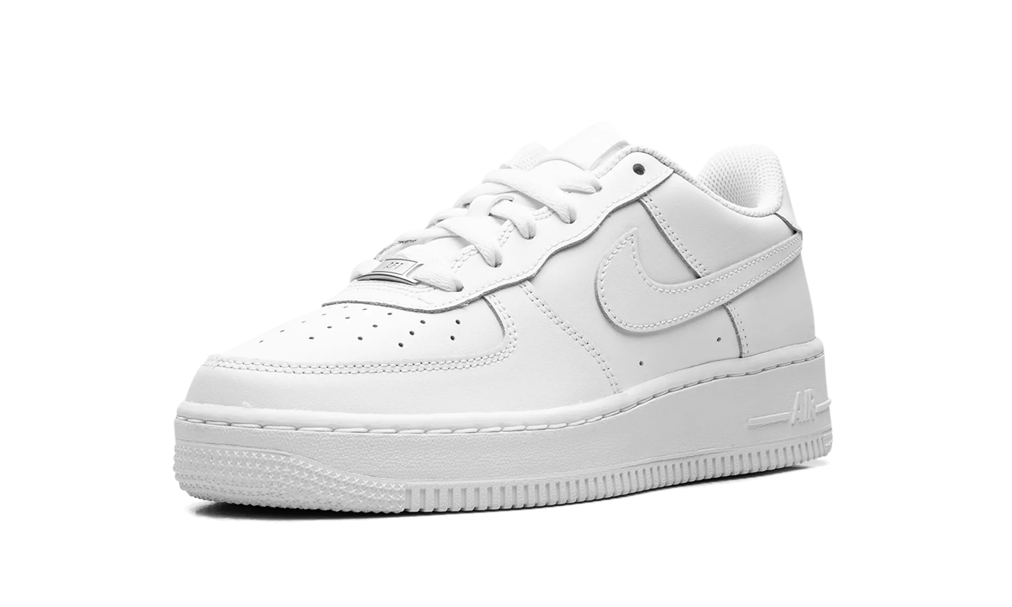 Air Force 1 LE GS "Triple White" Smooth glide Shock Absorb