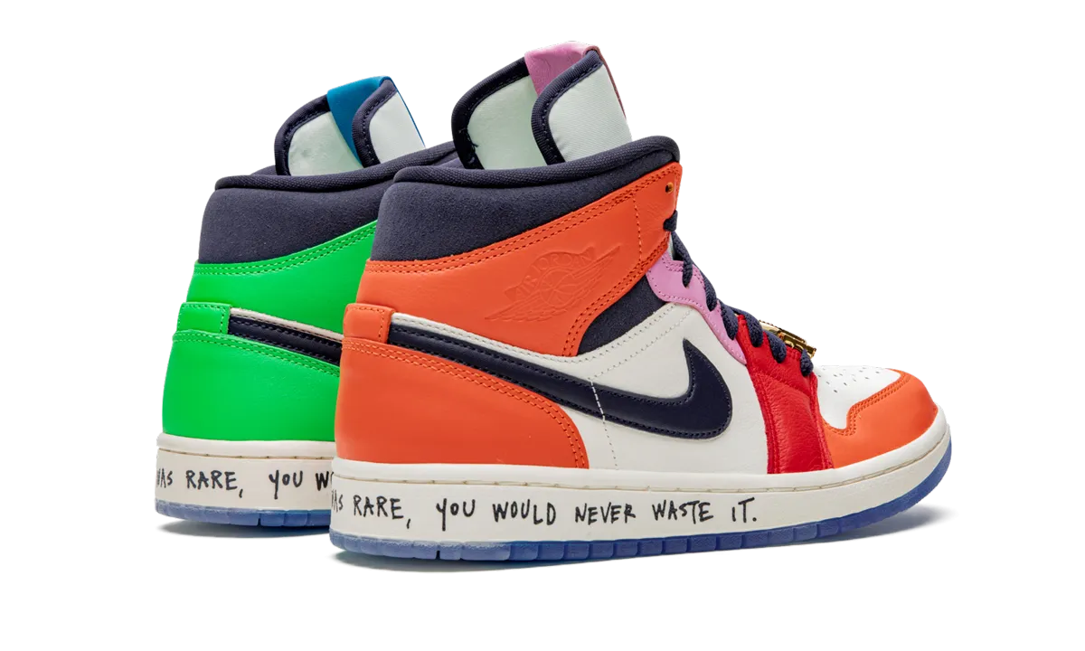 Air Jordan 1 Mid WMNS "Melody Ehsani - Fearless" Torque Control Plate