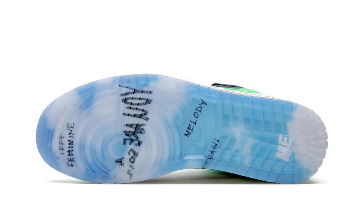 Air Jordan 1 Mid WMNS "Melody Ehsani - Fearless" Non Slip Lacing System