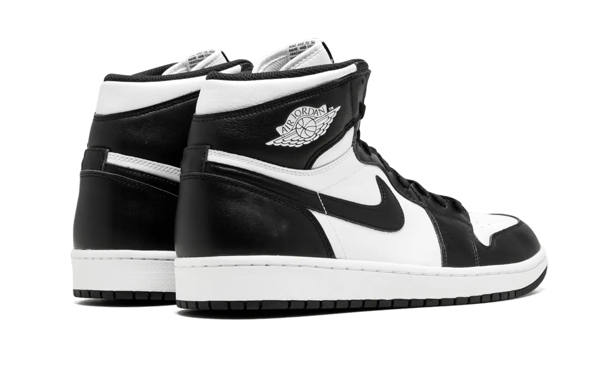 Variable Lace Lock Iconic Style Air Jordan 1 Retro High OG "Black / White 2014"