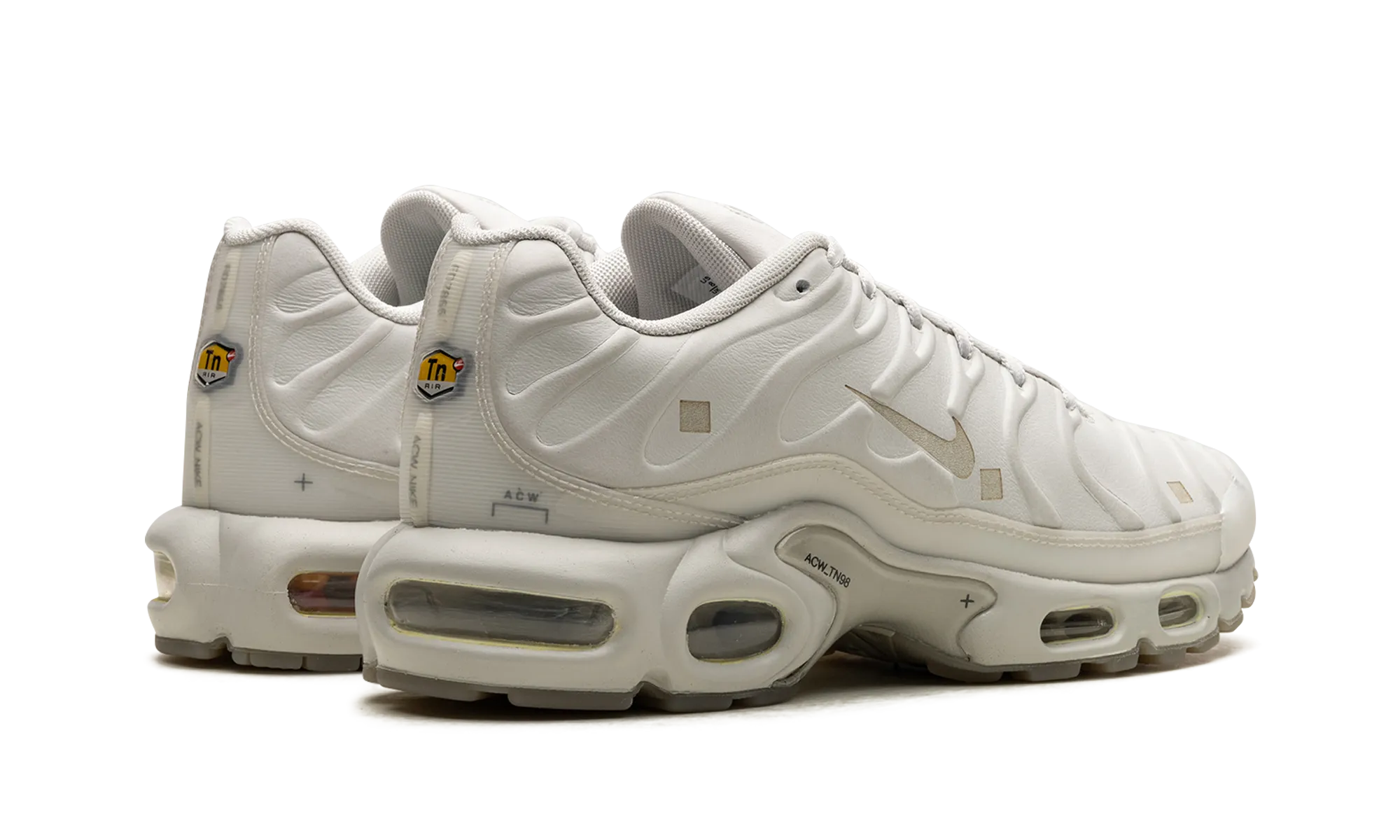 Air Max Plus "A-COLD-WALL - Platinum Tint" competitive event shoe purpose wide toe - box