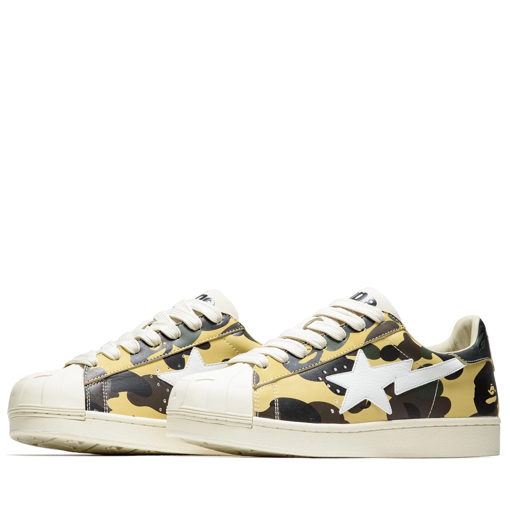 Bape Skull Sta M1 - Camo/Yellow Comfort water Compression Molded Lightness