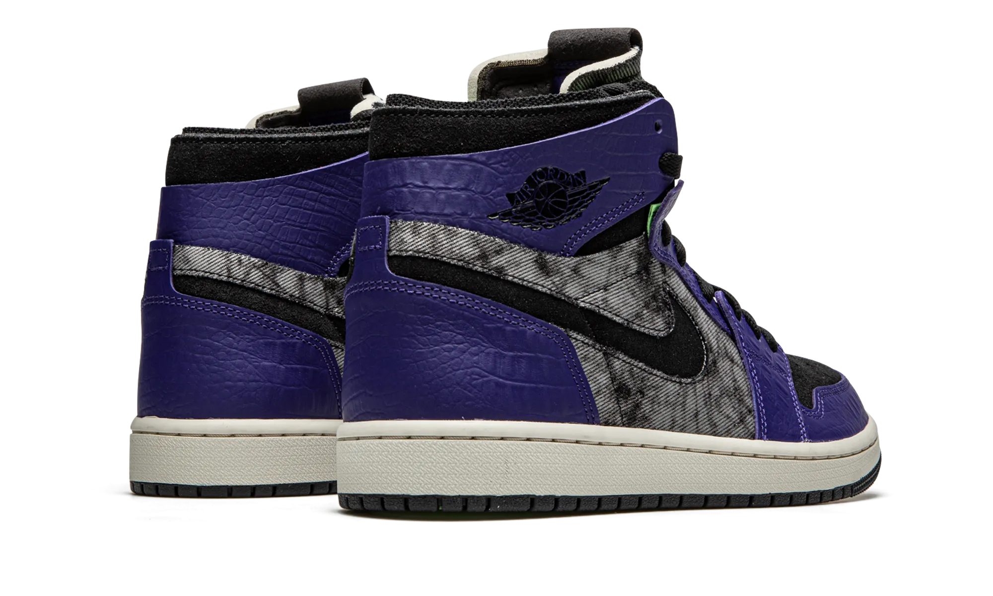 Stitchless Construction Steady walk Air Jordan 1 Zoom CMFT "Bayou Boys"