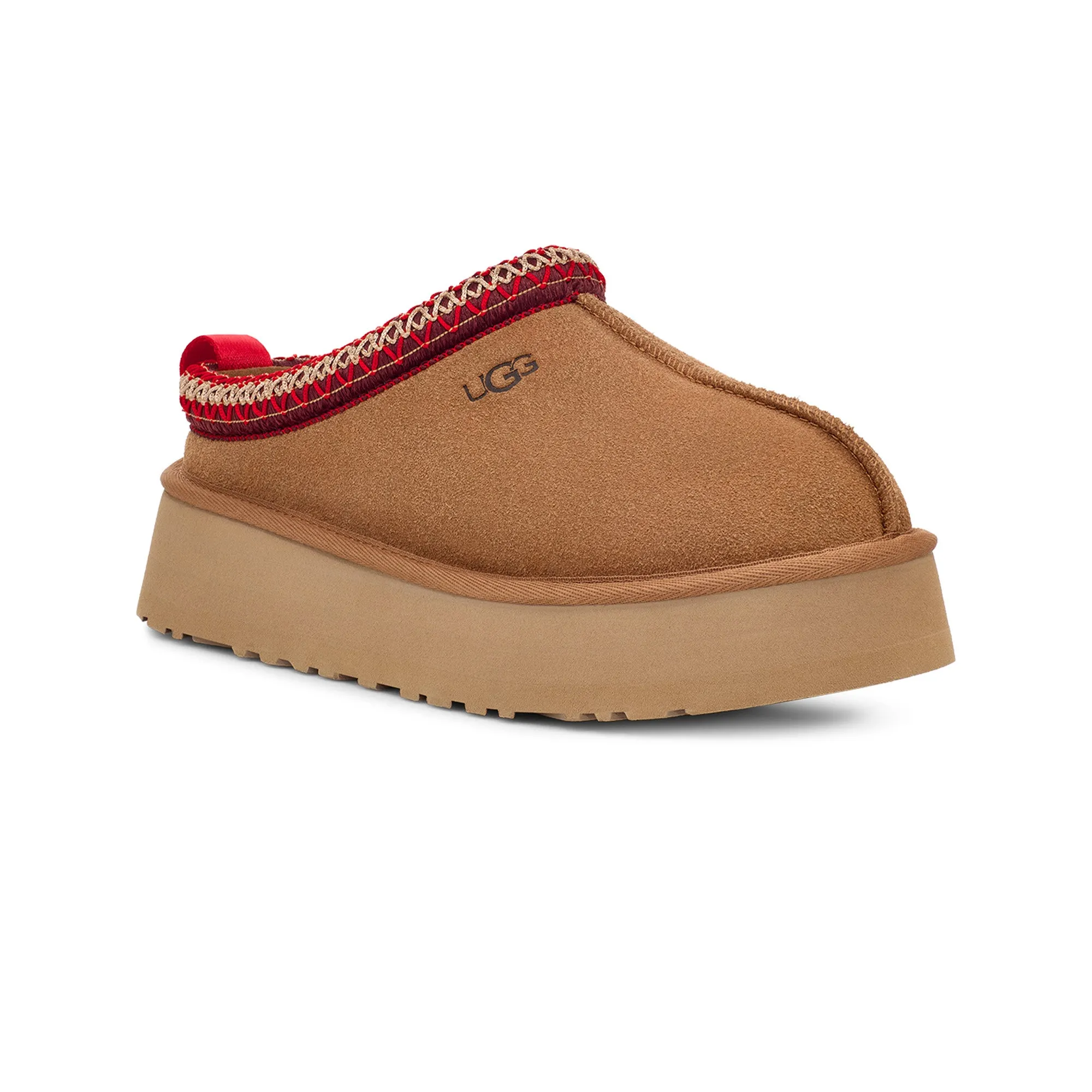 UGG Tazz Slipper 'Chestnut' Women's (2021) Trendy Style Seamless construction