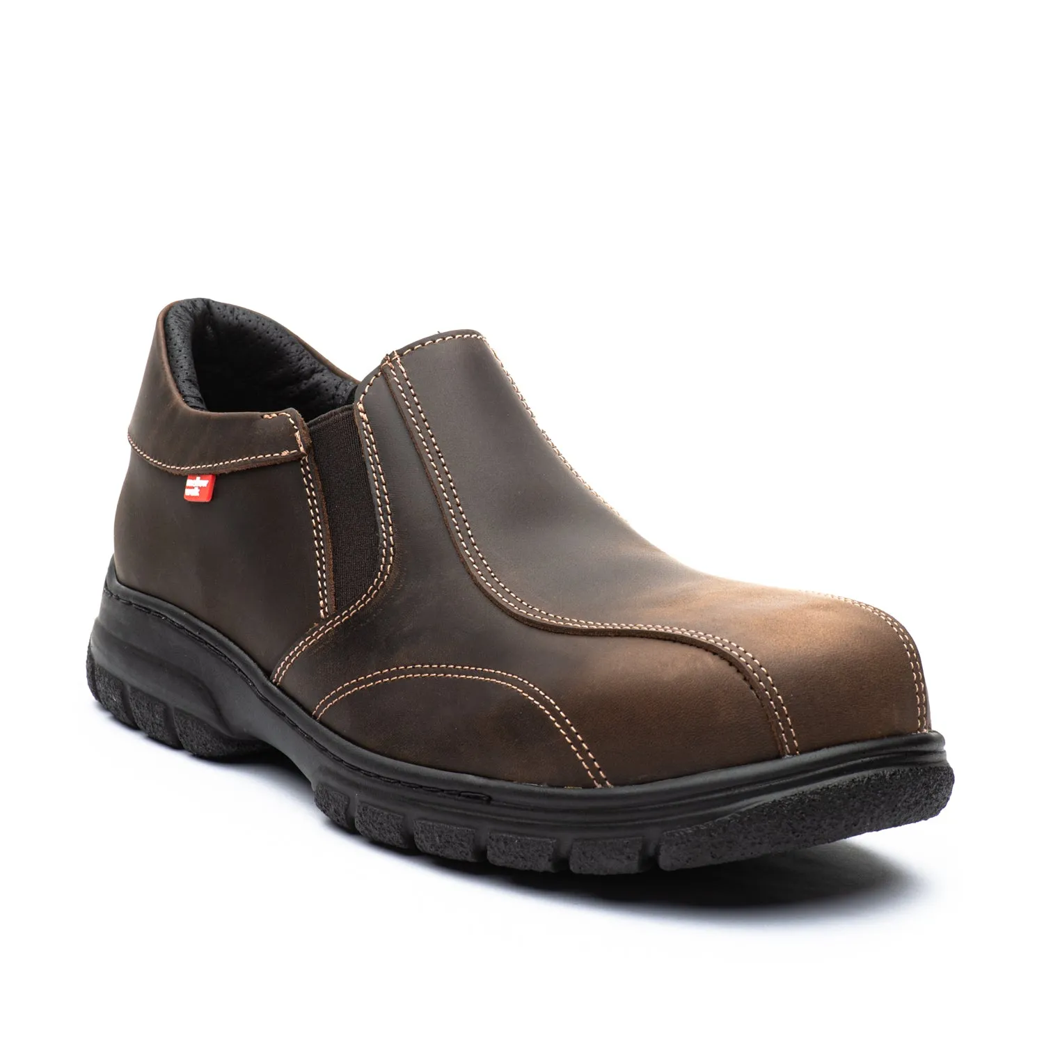 Quentin Men's Composite Toe Safety Shoes 541128 Snack Run Ventilated Holes