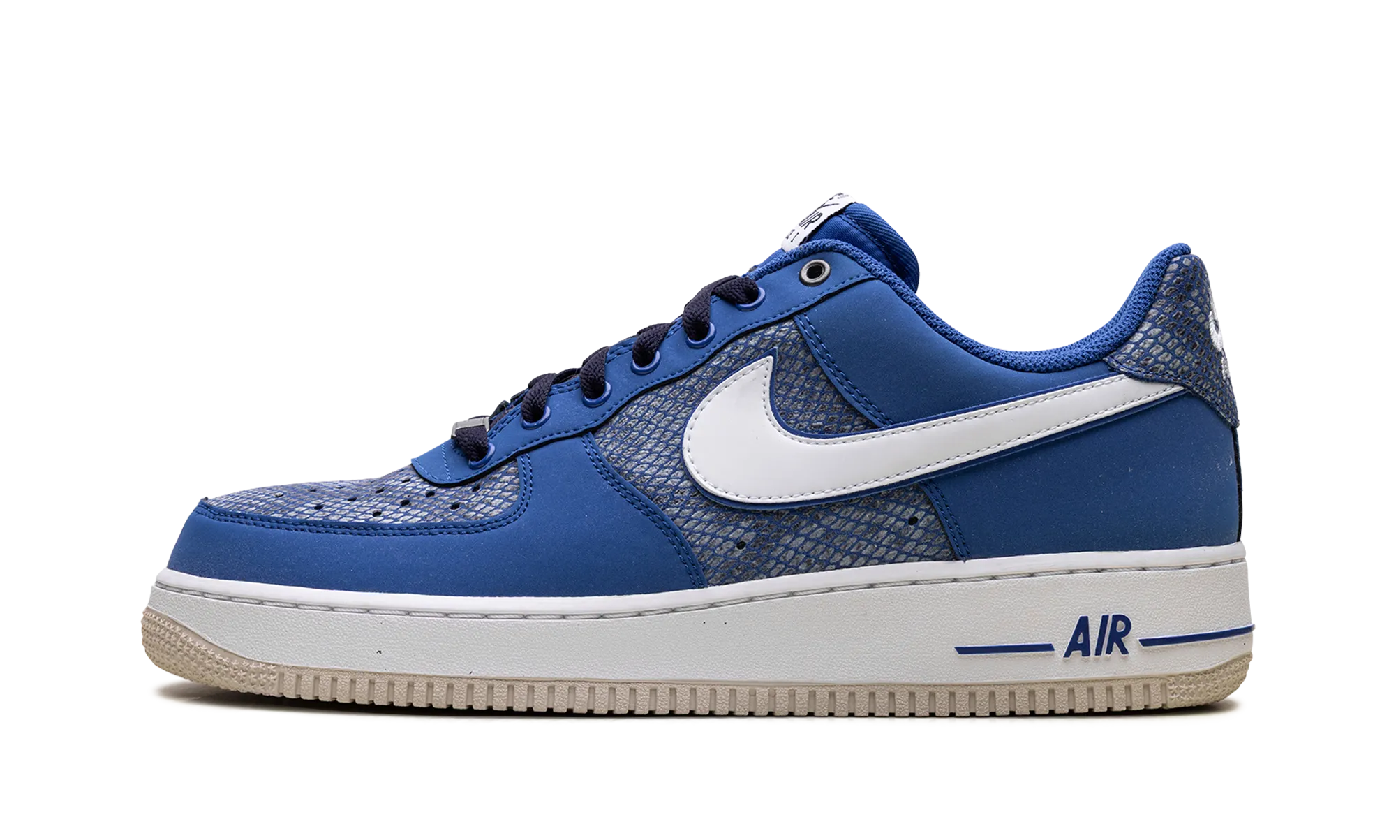 Air Force 1 "Snake Skin Blue" Quick Action Gear Firm support
