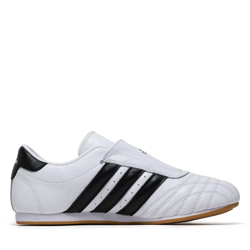 Women's Adidas Taekwondo - Cloud White/Core Black Cushion Footbed Walk Balance