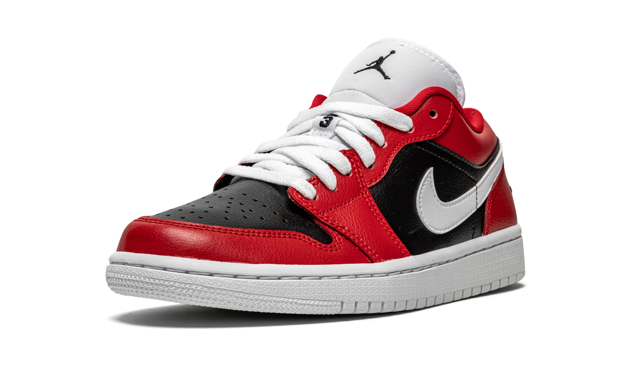 AIR JORDAN 1 LO WMNS "Chicago Flip" Hydrophobic Upper Coating Durable Synthetic