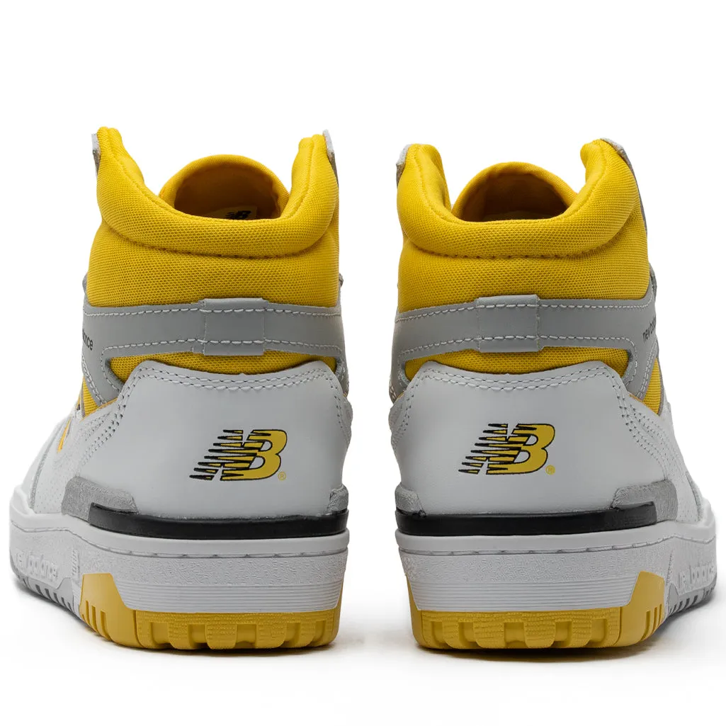 Smart Comfort Sporty Look New Balance 650R - White/Yellow