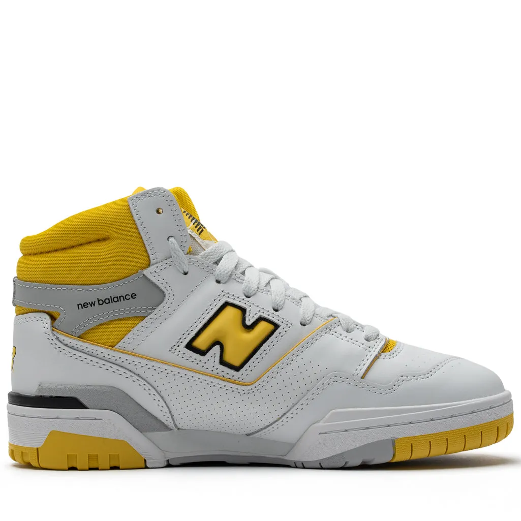 Adaptive Grip Energy Returning Technology New Balance 650R - White/Yellow