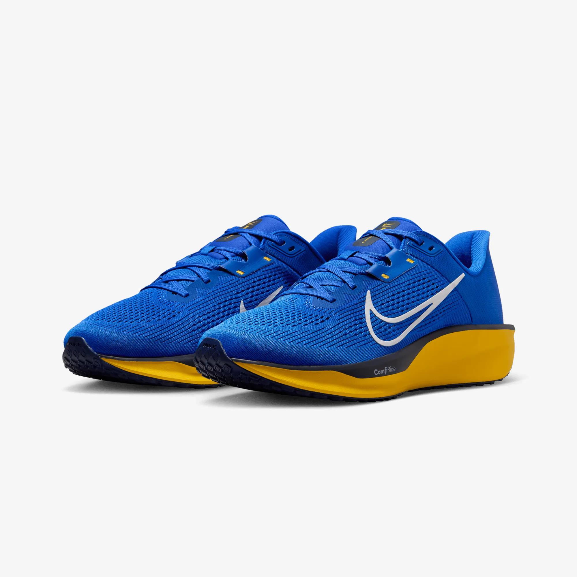 Flexible Grooves Foot Stability Nike | QUEST 6 { GAME ROYAL/FOOTBALL GREY-MIDNIGHT NAVY