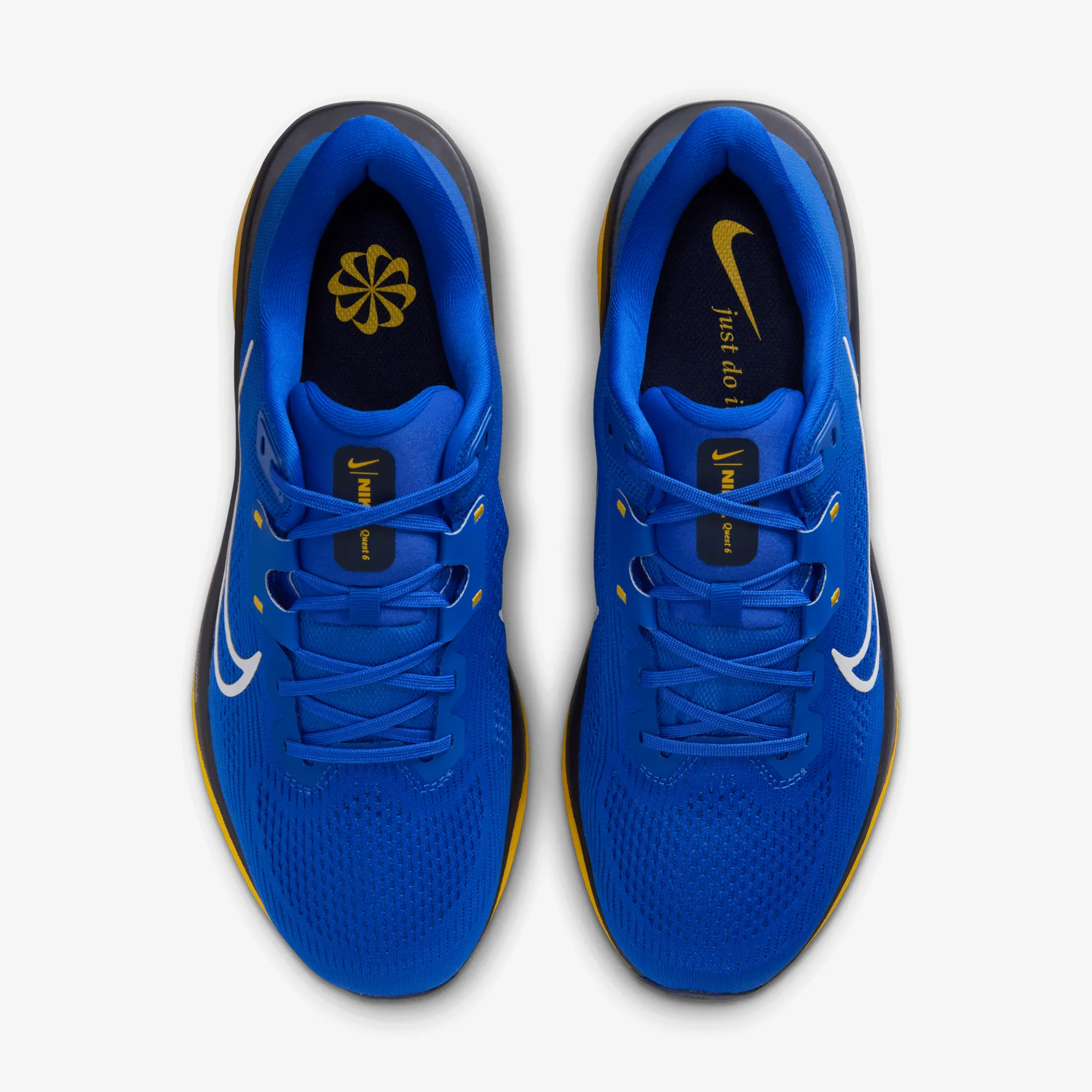 Nike | QUEST 6 { GAME ROYAL/FOOTBALL GREY-MIDNIGHT NAVY Hyper bounce