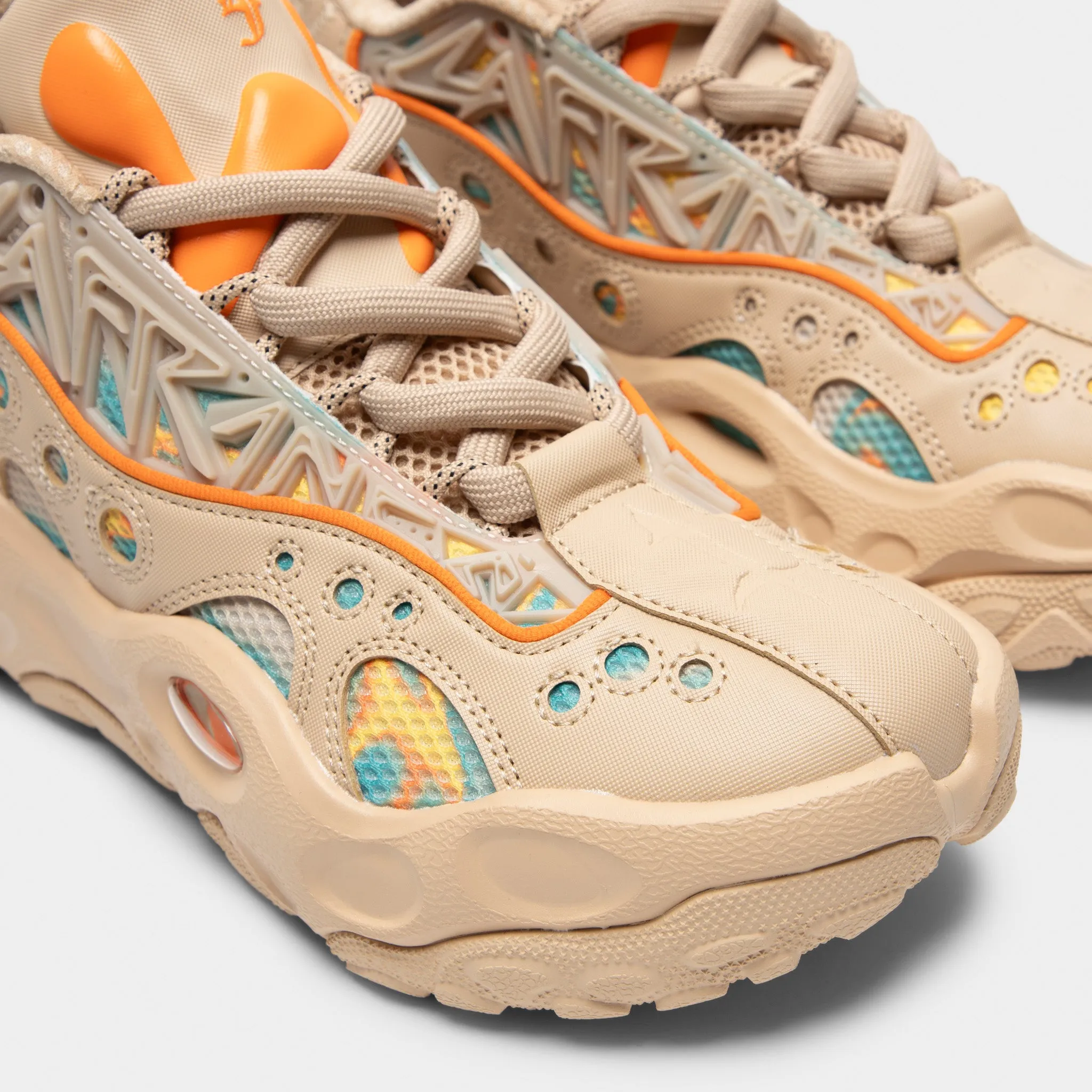 Puma La France Brown / Orange - Green Light Travel