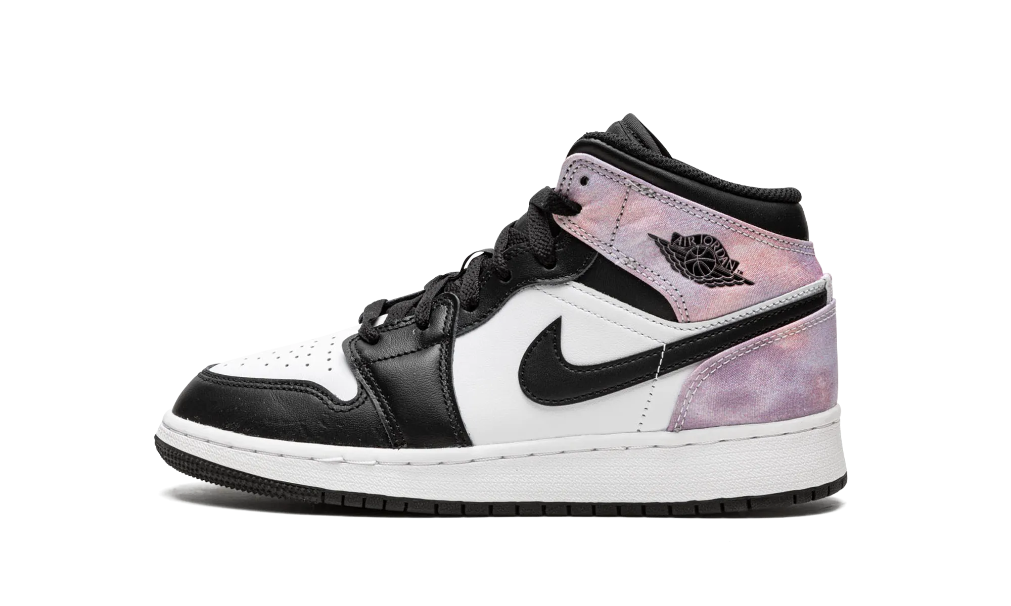 Air Jordan 1 Mid SE GS "Tie Dye" Relax Mode Lace Comfort