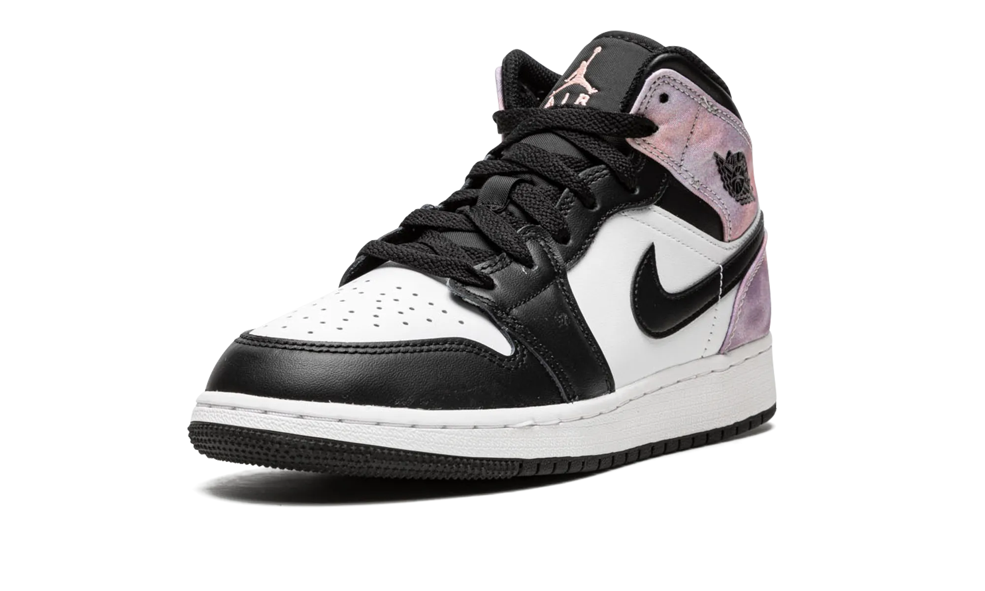 Air Jordan 1 Mid SE GS "Tie Dye" Sophisticated piece Elastic tongue