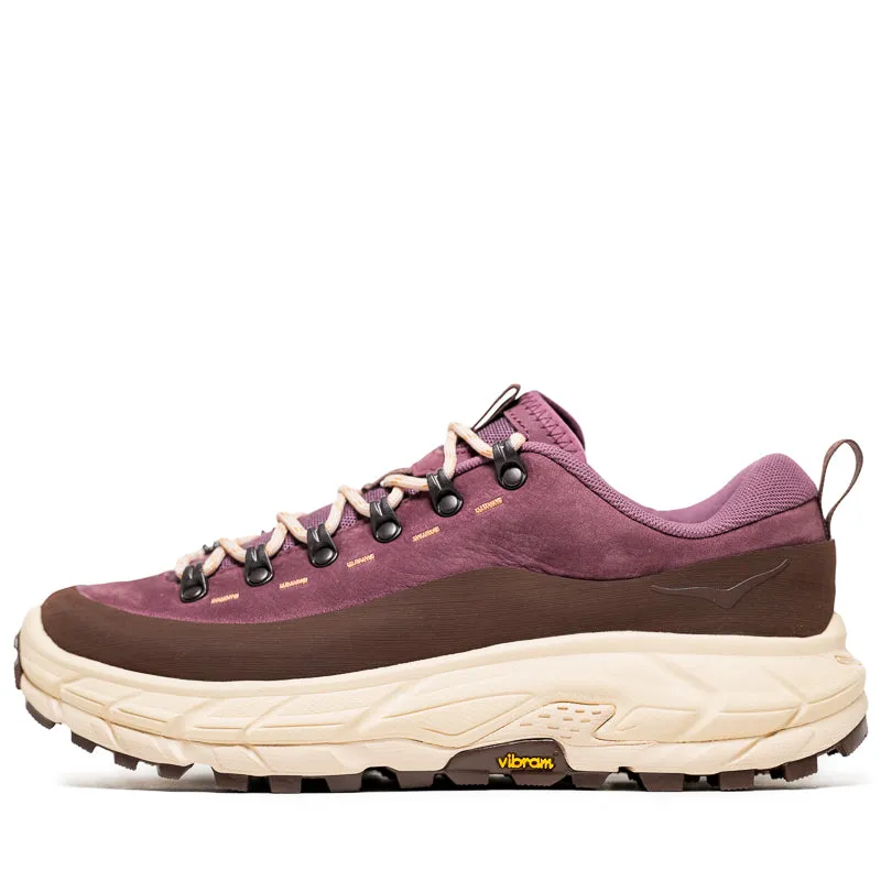 Comfortable Lace Reinforced Eyelet Durability Hoka Tor Summit - Dried Fig/Cold Brew