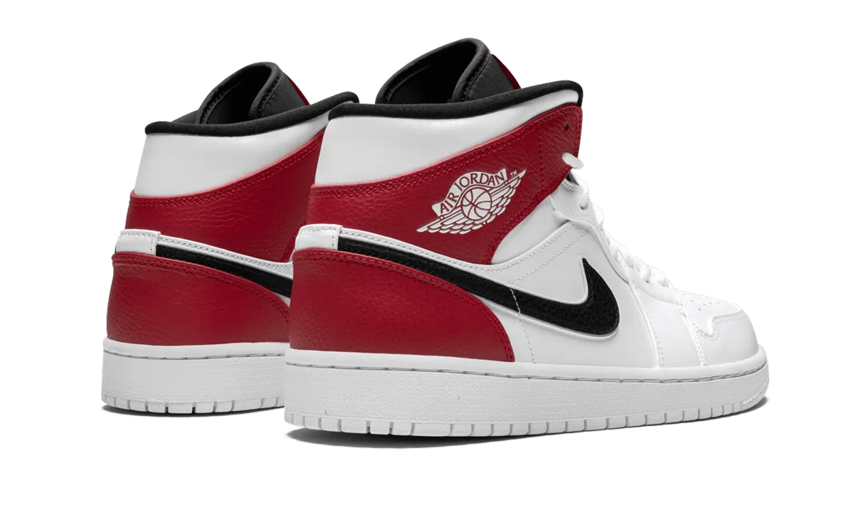 Tensile Weave Upper Total Fit Air Jordan 1 Mid "White Chicago"