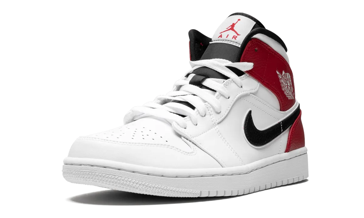 Air Jordan 1 Mid "White Chicago" Casual Wear Comfortable Outsole