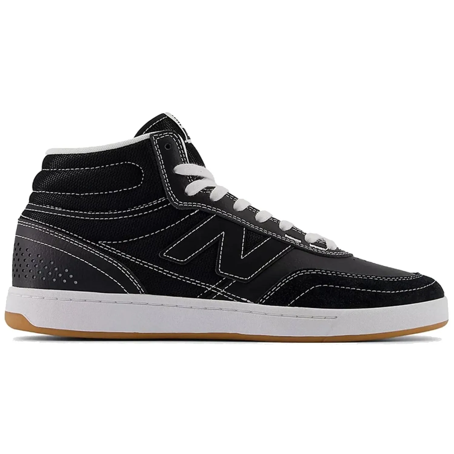 New Balance Numeric 440 Hi V2 Black/White Sneakers style