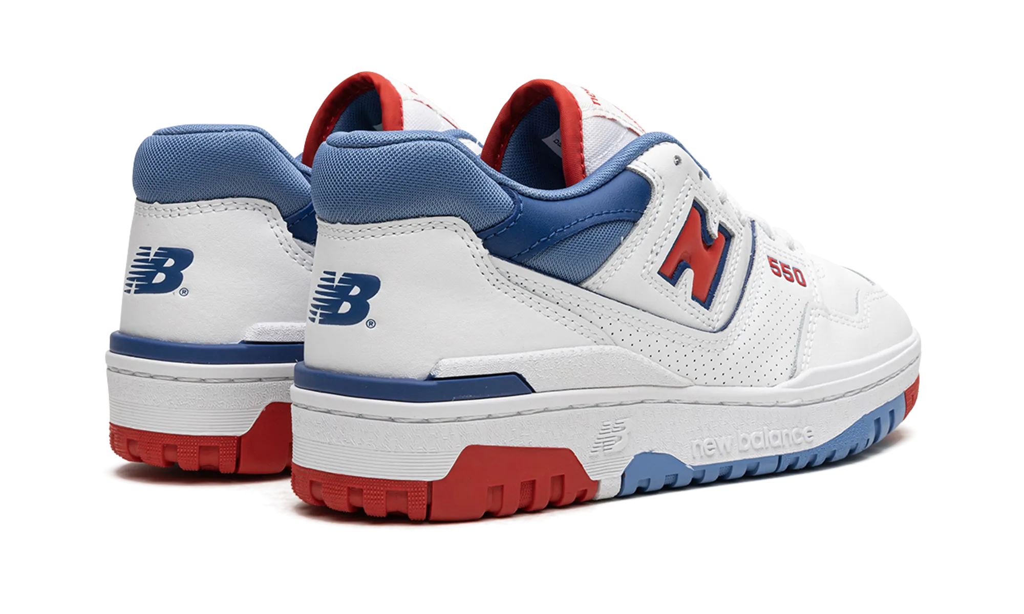 550 "White/Red/Blue" Indoor fitness synthetic leather