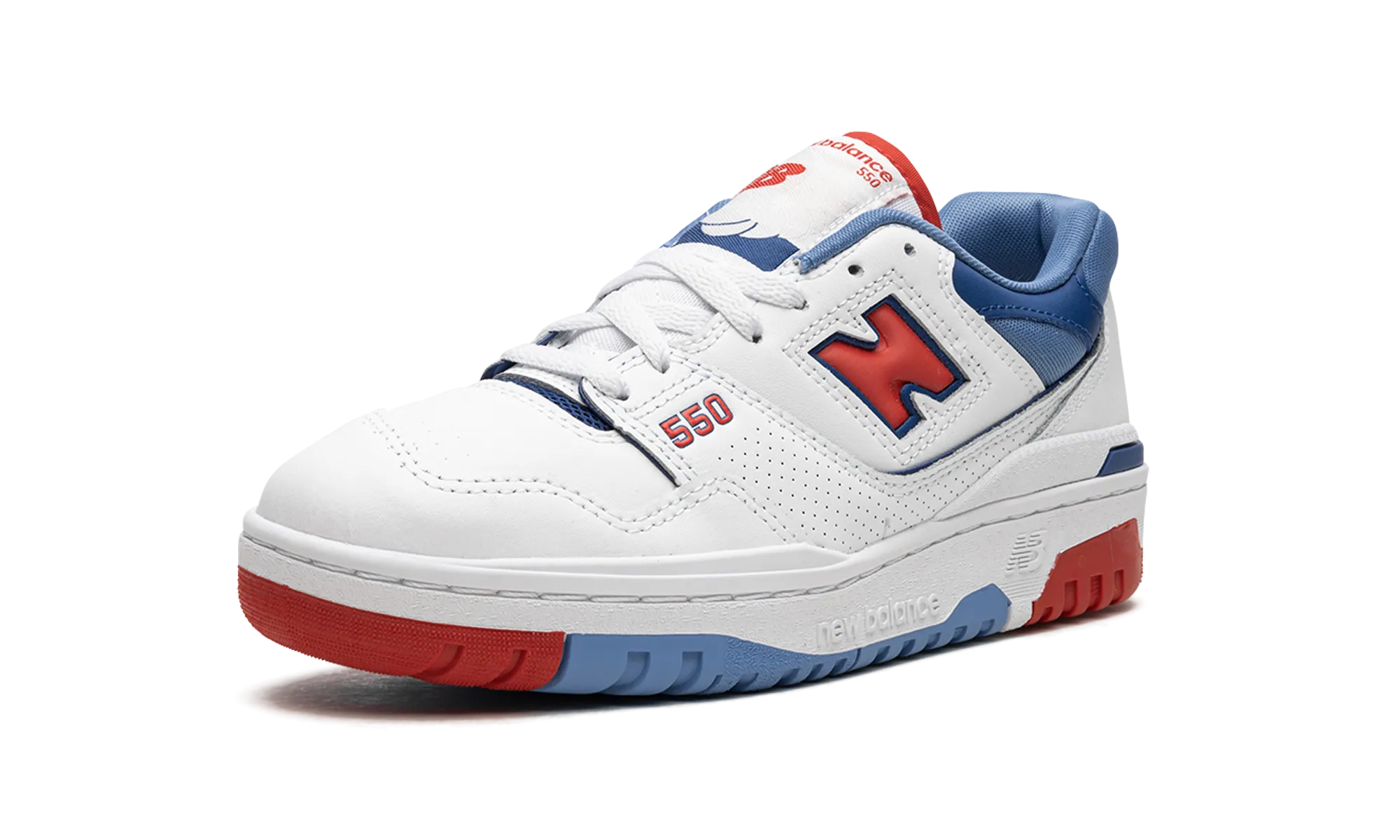 Heel Zone 550 "White/Red/Blue"
