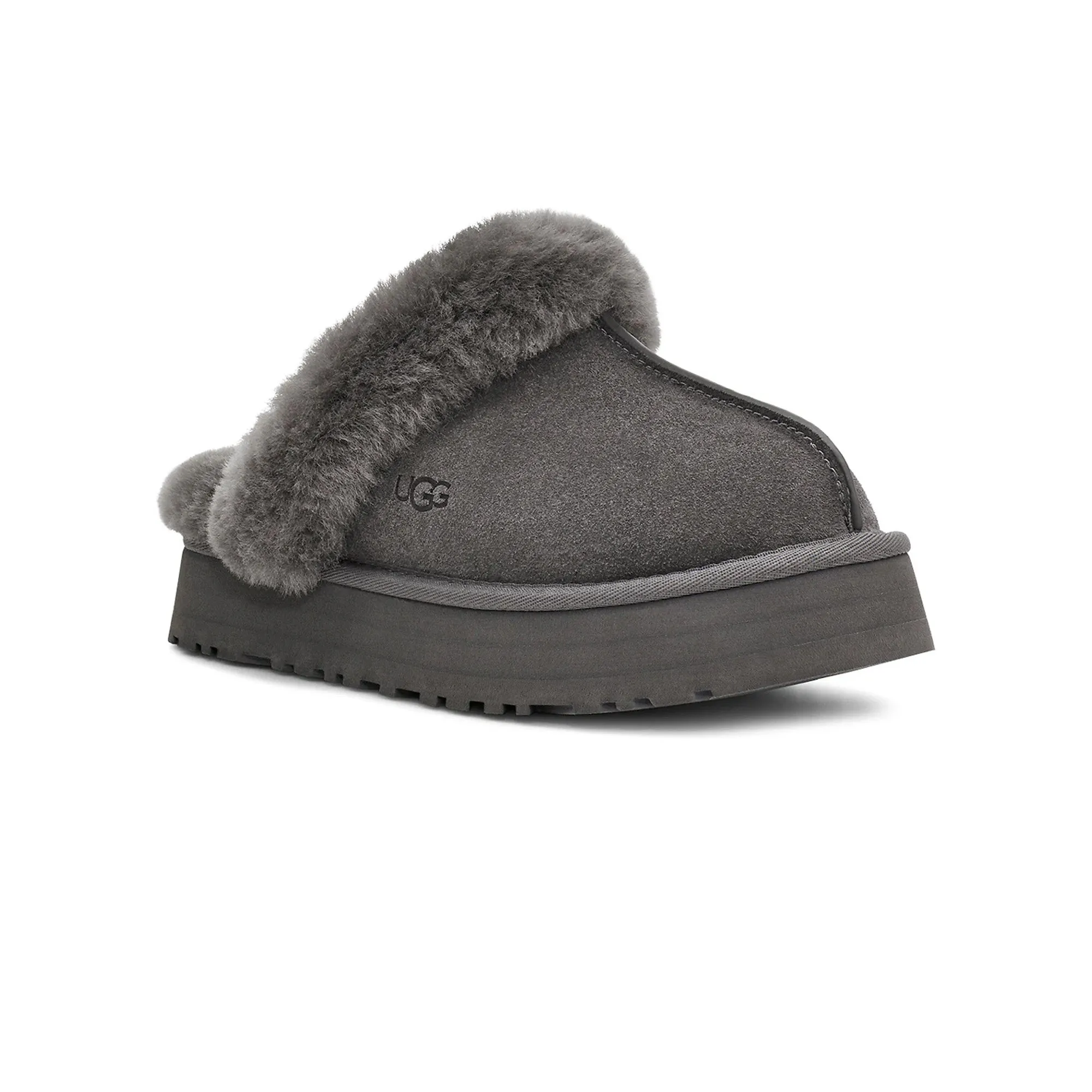 UGG Disquette 'Charcoal' Women's Minimalist Look Basic Style