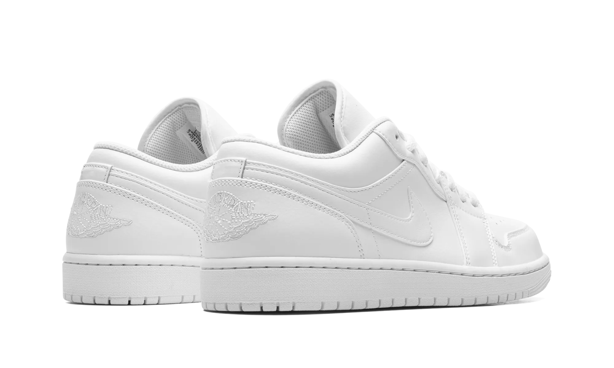 Casual Comfort Air Jordan 1 Low "Triple White"