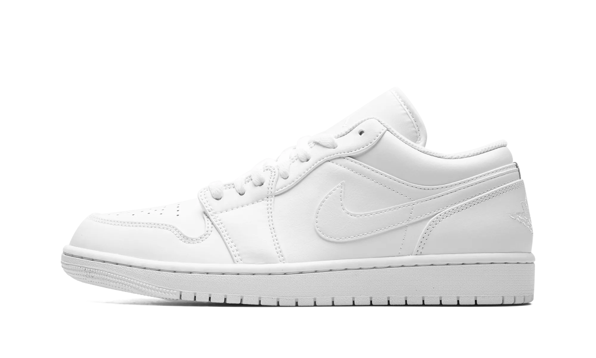 Eco Friendly Fabric Impact Resistant Toe Guard Air Jordan 1 Low "Triple White"