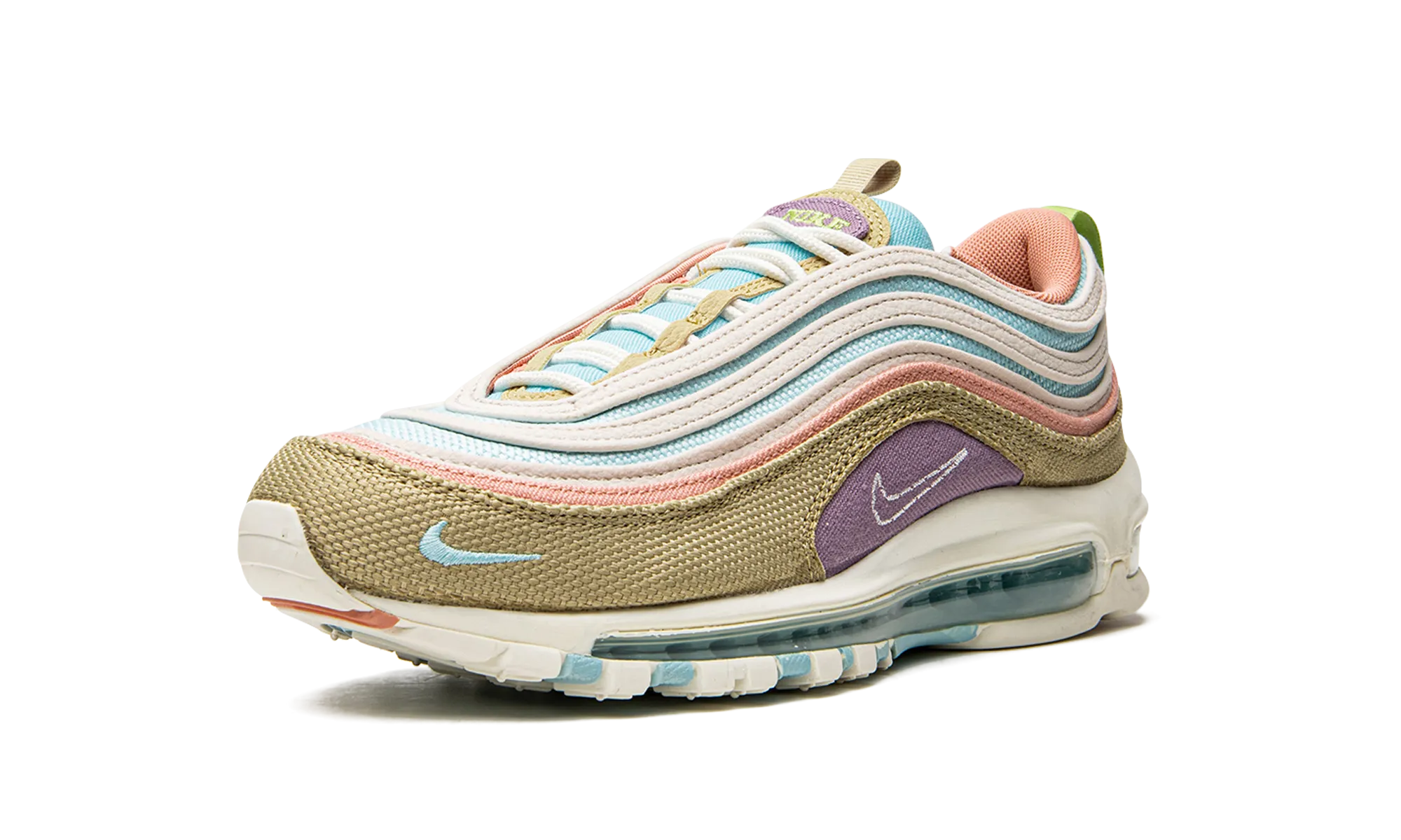 Versatile Shoes running in triathlons shoes Air Max 97 SE "Wheat Grass"